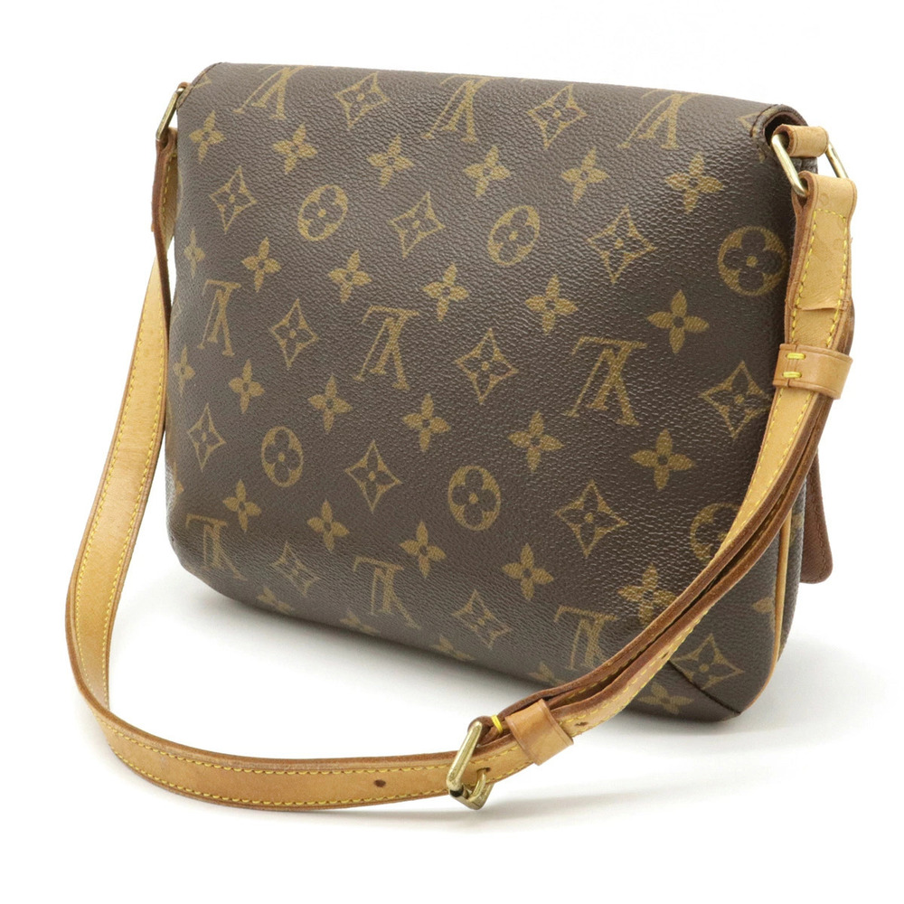 Louis Vuitton Bag Shoulder Monogram Short Tango One Musette Brown